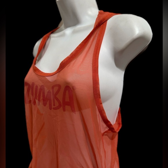 Zumba orange top - Picture 5 of 9
